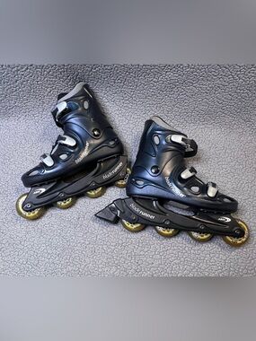 Vintage Blade Runner Roller Skates Womens Size 10 Black Unisex Skates